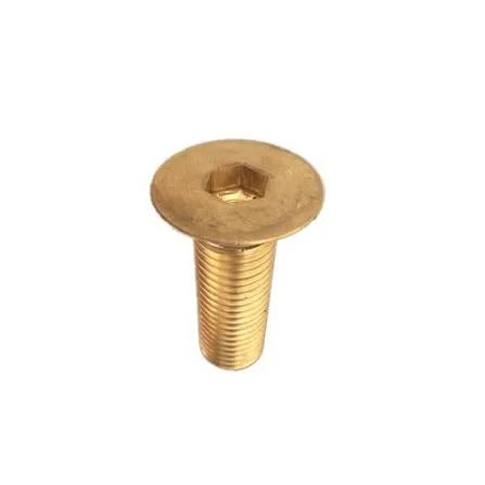 BRASS HEX BOLT(LN CSK--3*20)